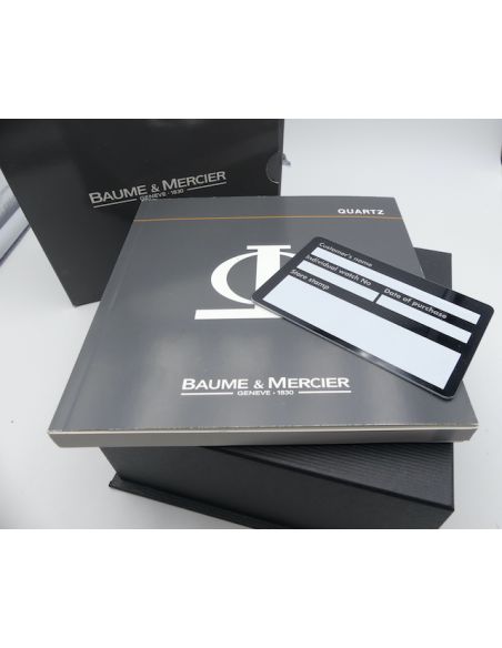 Baume et Mercier écrin + Garantie - Watch box with guarantee card