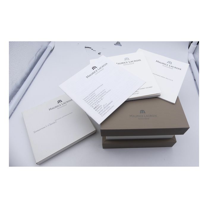 Coffret D'origine Maurice Lacroix Pour Montre - Neuf Avec étiquettes, Inclut Papiers, écrin Luxe