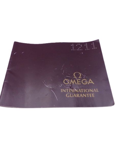 Omega 1211 Garantie vierge - International Guarantee