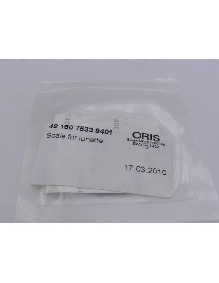 copy ofOris 7541 Regulator Insert de lunette - Scale for bezel