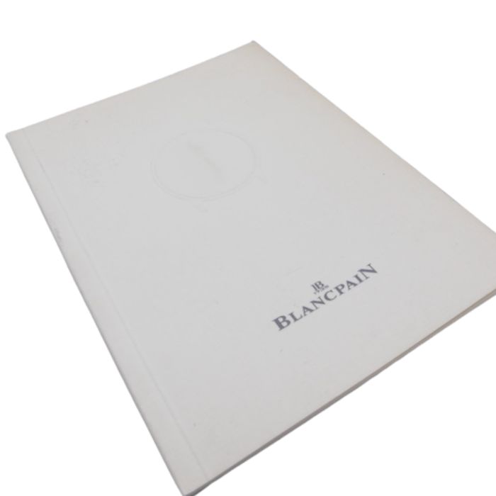 Blancpain livret de Garantie vierge - Guarantee booklet