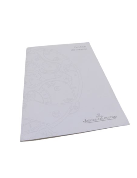 Jaeger-Lecoultre Certificat de Garantie vierge - Guarantee booklet