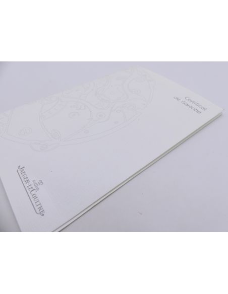 Jaeger-Lecoultre Certificat de Garantie vierge - Guarantee booklet