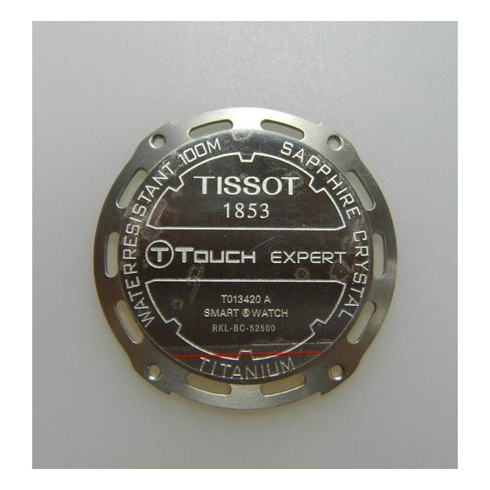 Tissot T Touch fond de boîte