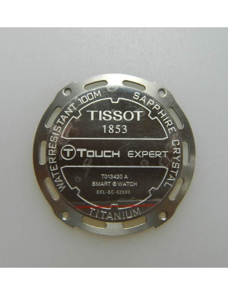 Tissot T Touch fond de boîte