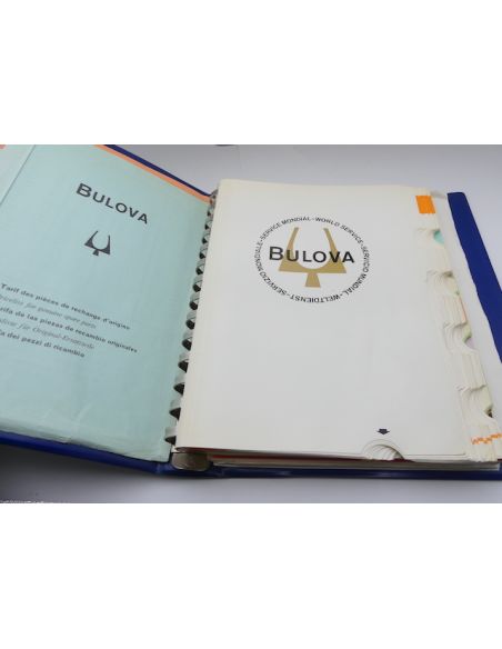 Bulova Catalogue des pièces - Repair parts Catalogue - Tome II + III