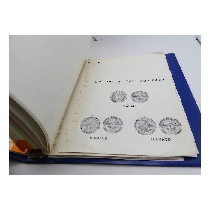 Bulova Catalogue des pièces - Repair parts Catalogue - Tome II + III