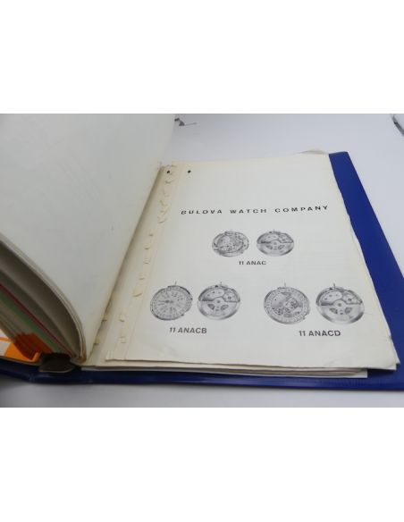 Bulova Catalogue des pièces - Repair parts Catalogue - Tome II + III