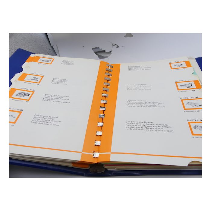 Bulova Catalogue des pièces - Repair parts Catalogue - Tome II + III