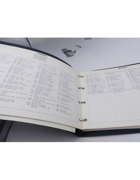 Movado Catalogue des fournitures - Spare parts Catalogue 