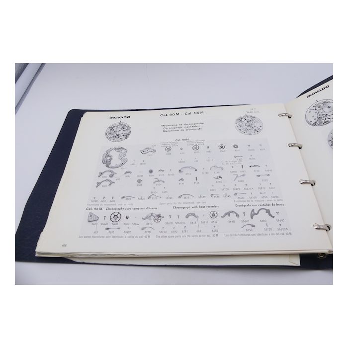 Movado Catalogue des fournitures - Spare parts Catalogue 