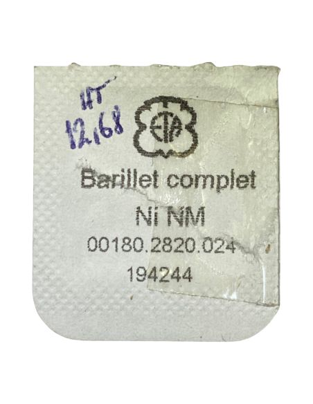 ETA 2820 - 180/1 Barillet complet (avec ressort) (à l'unité) - Barrel complete (with mainspring) (per unit)