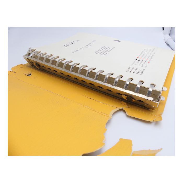 Zenith Catalogue des pièces - Repair parts Catalogue - Tome II + III