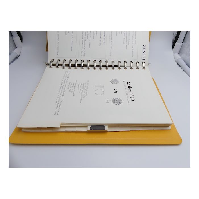 Zenith Catalogue des pièces - Repair parts Catalogue - Tome II + III