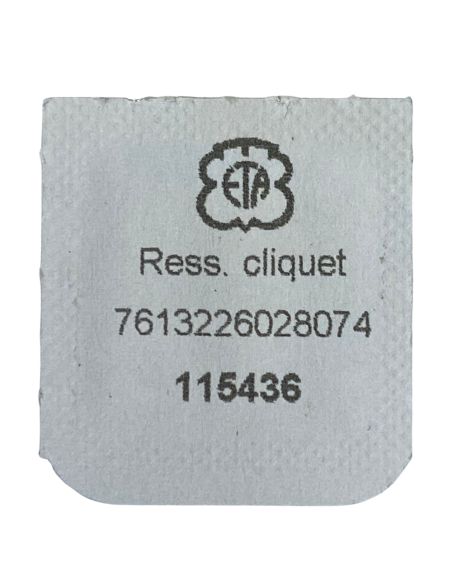 ETA 7750 - 430 Ressort de cliquet (à l'unité) - Click spring (per unit)