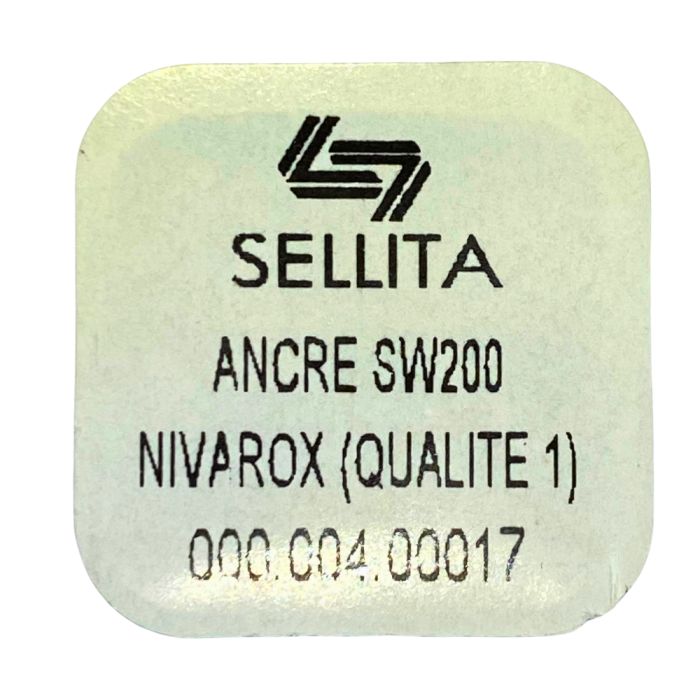 Sellita SW200 - 710 Ancre montée (à l'unité) - Jewelled pallet fork and staff (per unit)
