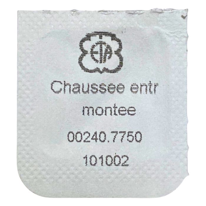 ETA 7750 - 240 Chaussée lanternée (à l'unité) - Cannon pinon with clam notch (per unit)