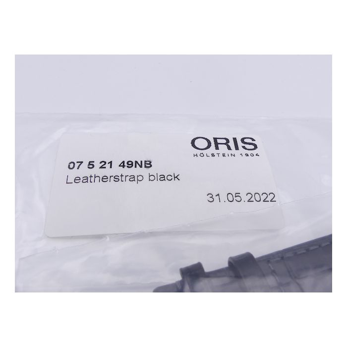 copy ofOris Bracelet cuir - Leather strap 07 5 21 70NB