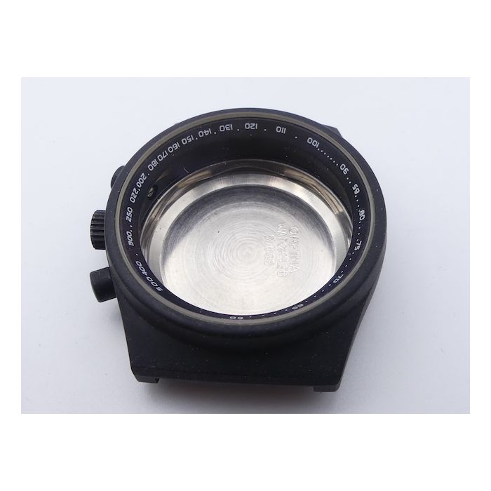 Lemania 1873 Boîtier PVD noir - Black case with strap