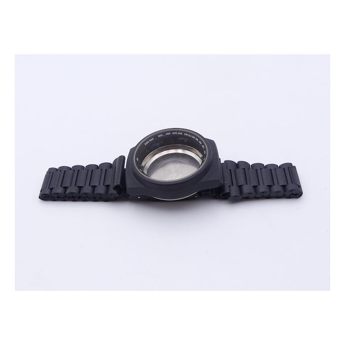 Lemania 1873 Boîtier PVD noir - Black case with strap