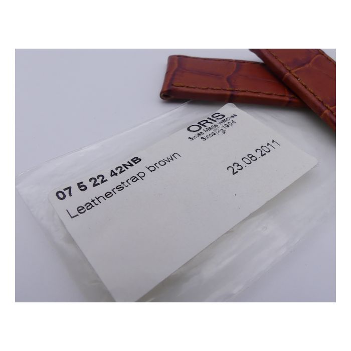 copy ofOris Bracelet cuir - Leather strap 07 5 22 70NB