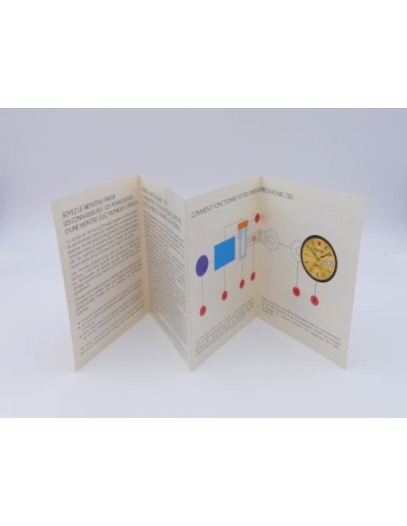 Omega Megasonic 720 Livret - Booklet 