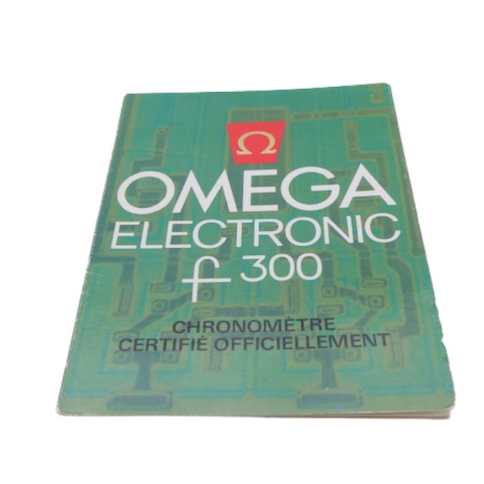 Omega Electronic F300 Livret - Booklet 
