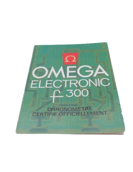 Omega Electronic F300 Livret - Booklet 