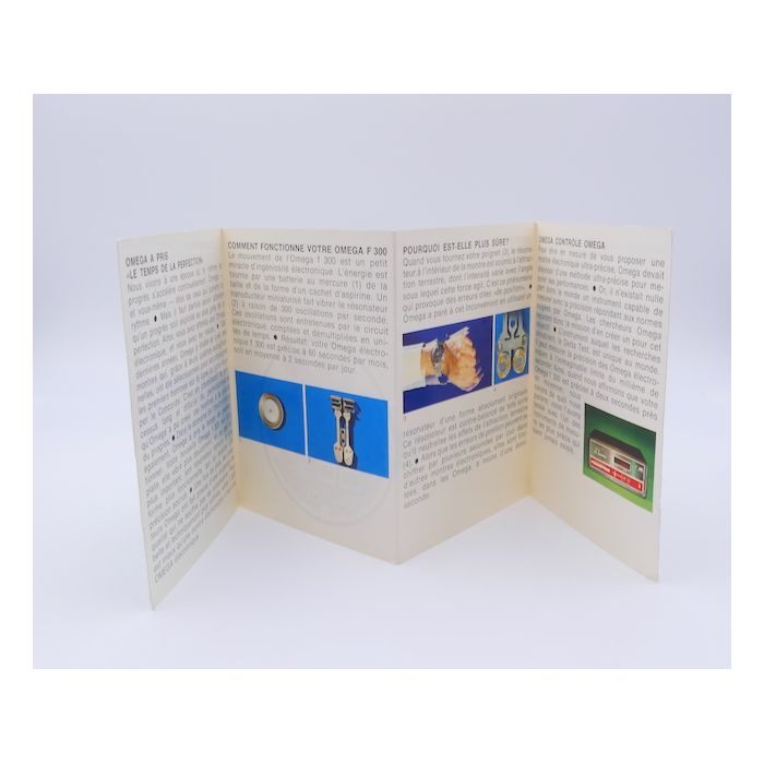 Omega Electronic F300 Livret - Booklet 