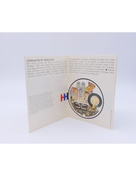 Omega Electronic F300 Livret - Booklet 