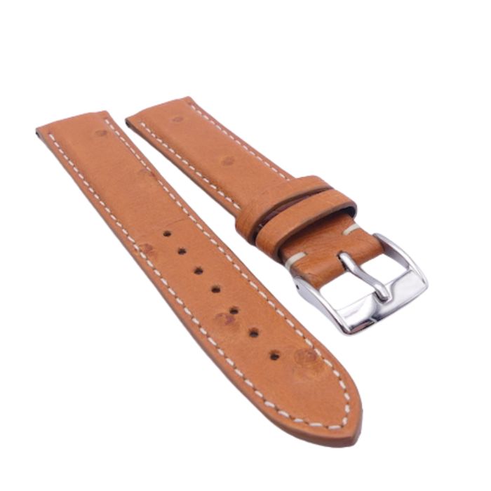Gérard Bouveret bracelet Autruche 17mm - Ostrich strap - Reverso