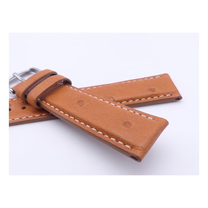 Gérard Bouveret bracelet Autruche 17mm - Ostrich strap - Reverso