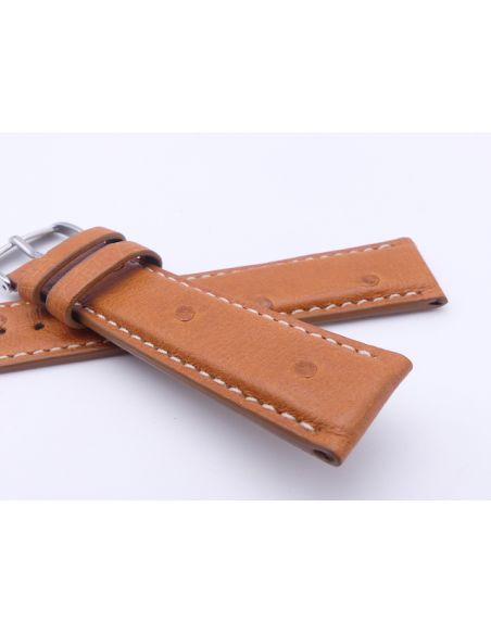 Gérard Bouveret bracelet Autruche 17mm - Ostrich strap - Reverso