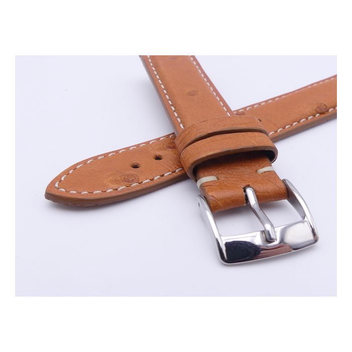 Gérard Bouveret bracelet Autruche 17mm - Ostrich strap - Reverso