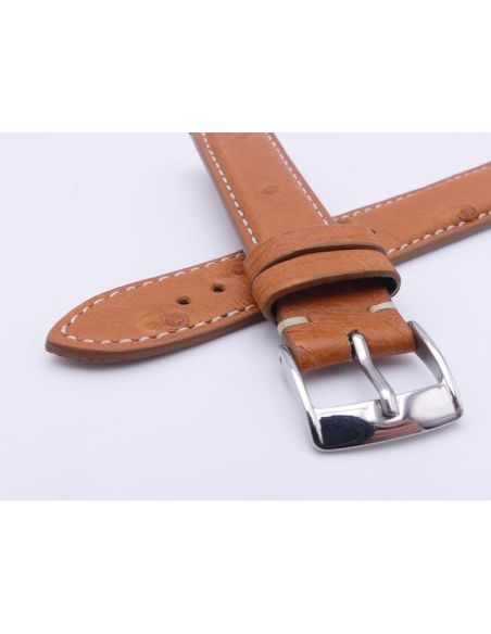 Gérard Bouveret bracelet Autruche 17mm - Ostrich strap - Reverso