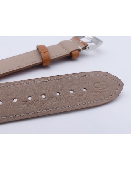 Gérard Bouveret bracelet Autruche 17mm - Ostrich strap - Reverso