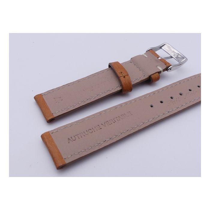 Gérard Bouveret bracelet Autruche 17mm - Ostrich strap - Reverso