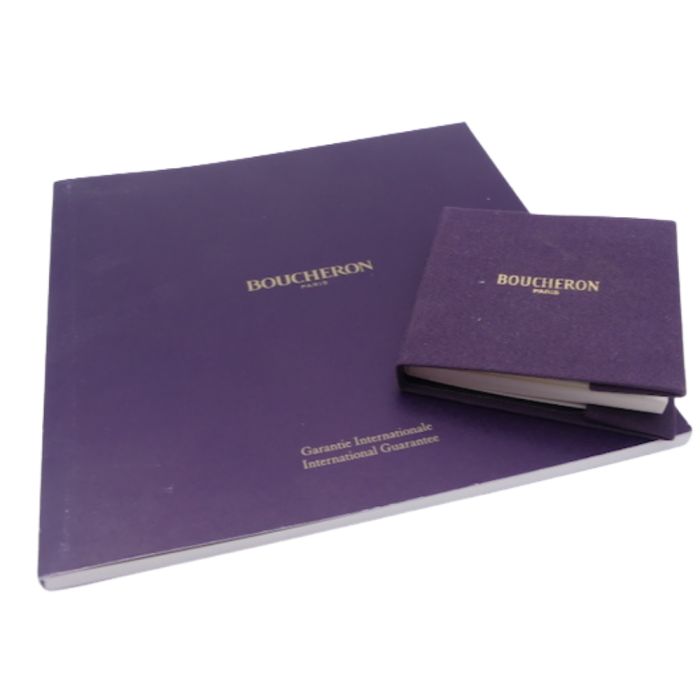 Boucheron Garantie internationale vierge - International Guarantee