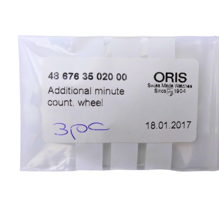 Oris 676 - 35020 Roue compteuse de minutes supplémentaire (à l'unité) - Additional minute counting wheel (per unit)
