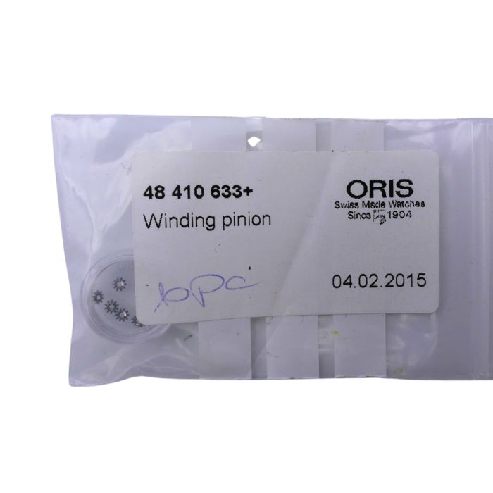 Oris 633 - 410 Pignon de remontoir (à l'unité) - Winding pinion (per unit)