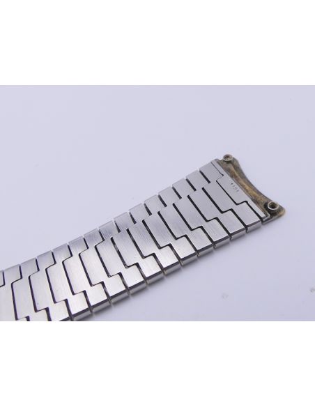copy ofEbel 0185 bracelet wave or/acier - steel/gold strap - 15mm