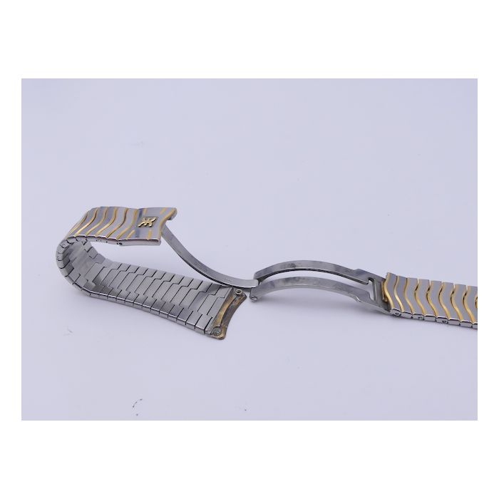 copy ofEbel 0185 bracelet wave or/acier - steel/gold strap - 15mm