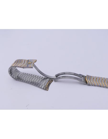 copy ofEbel 0185 bracelet wave or/acier - steel/gold strap - 15mm