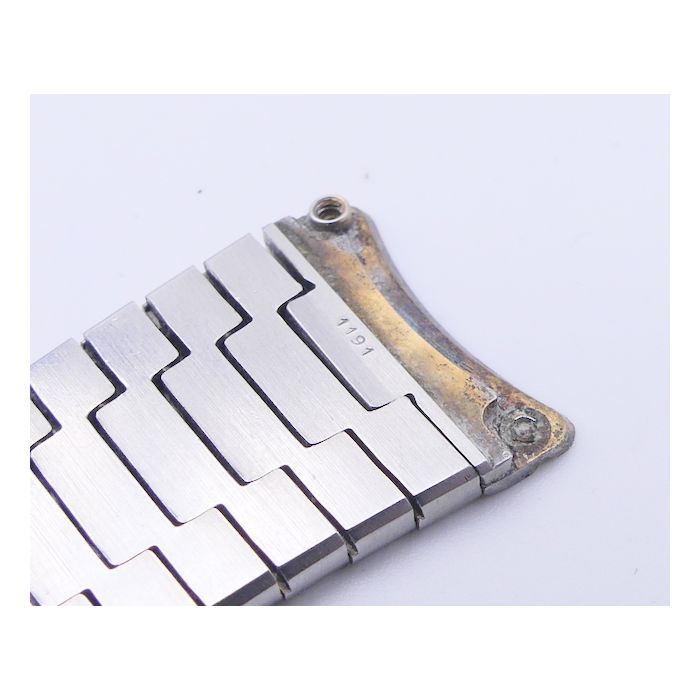 copy ofEbel 0185 bracelet wave or/acier - steel/gold strap - 15mm