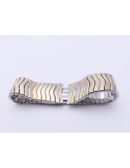 copy ofEbel 0185 bracelet wave or/acier - steel/gold strap - 15mm