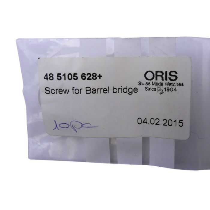 Oris 628 - 5105 Vis de pont de barillet (à l'unité) - Barrel bridge screw (per unit)