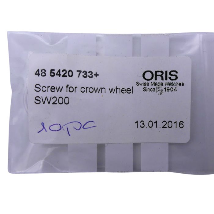 Oris 733 - 5420 Vis de roue de couronne (à l'unité) - Crown wheel screw (per unit)