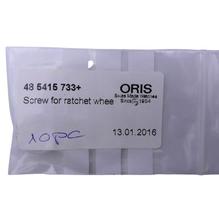 Oris 733 - 5415 Vis de rochet (à l'unité) - Ratchet wheel (per unit)