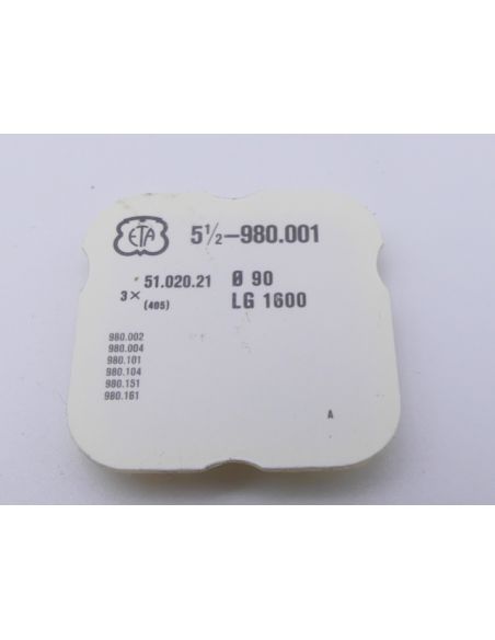 ETA 980.001 - 401 Tige - Winding stem