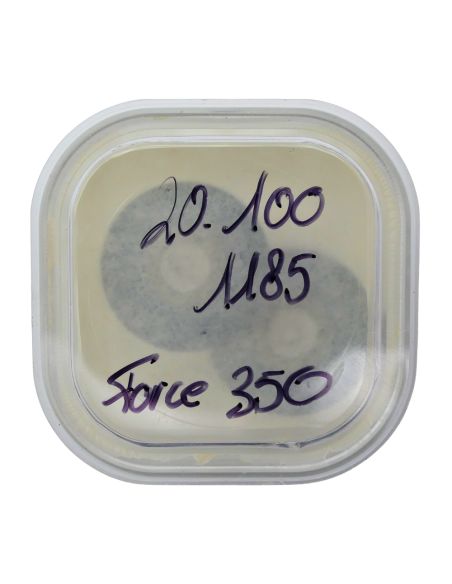 Blancpain 1185 - Cartier 205 - Audemars Piguet 2985 - Ressort de barillet avec bride (à l'unité) - Mainspring with clamp (per un